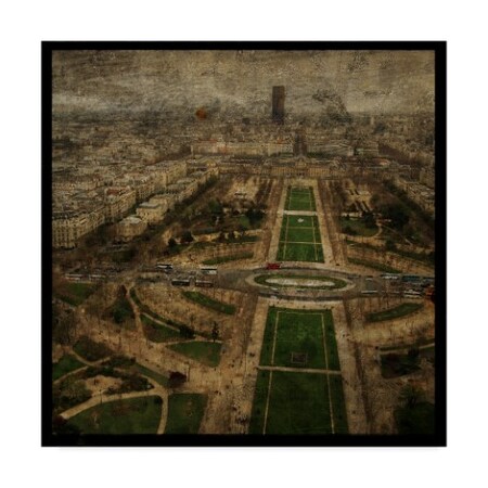 John W. Golden 'Tuileries Garden' Canvas Art,35x35